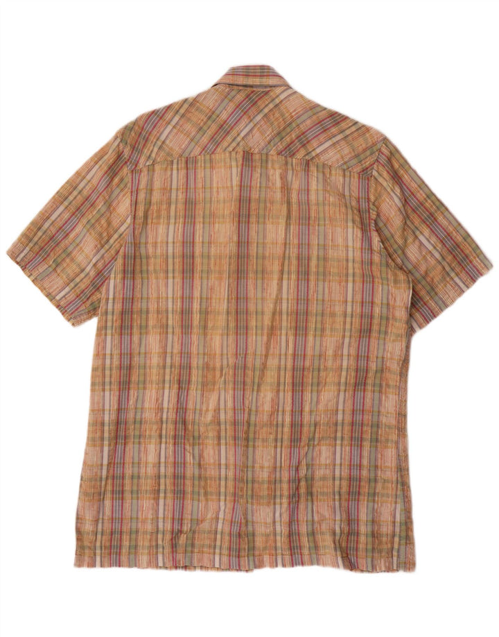 TIMBERLAND Camisa Manga Corta Hombre Medium Multicolor Check Cotton