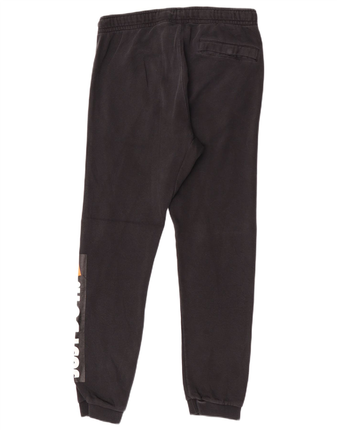 Nike Pantalones De Chándal Con Gráficos Joggers De Algodón Negro Mediano