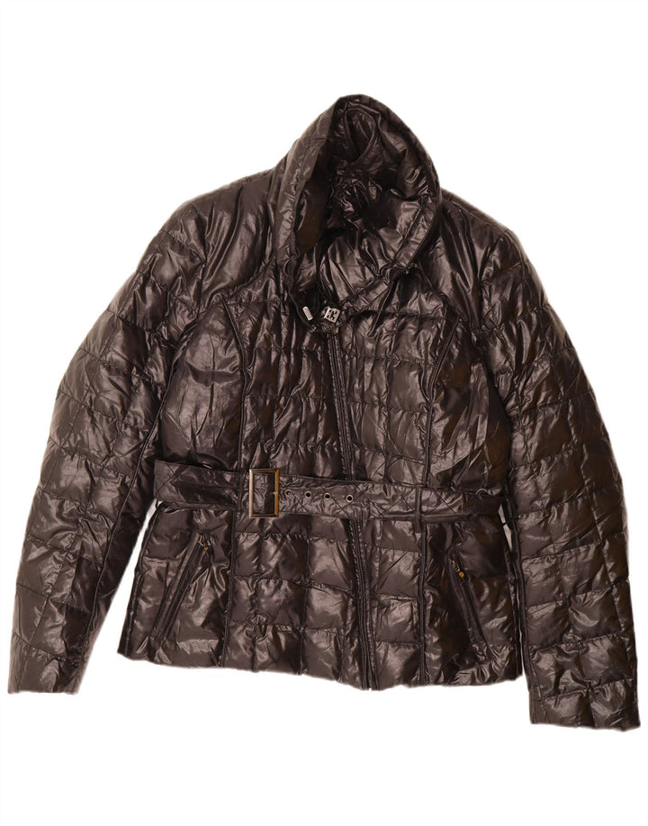 Anorak Mujer Trussardi Jeans IT 44 Medium Negro Poliéster
