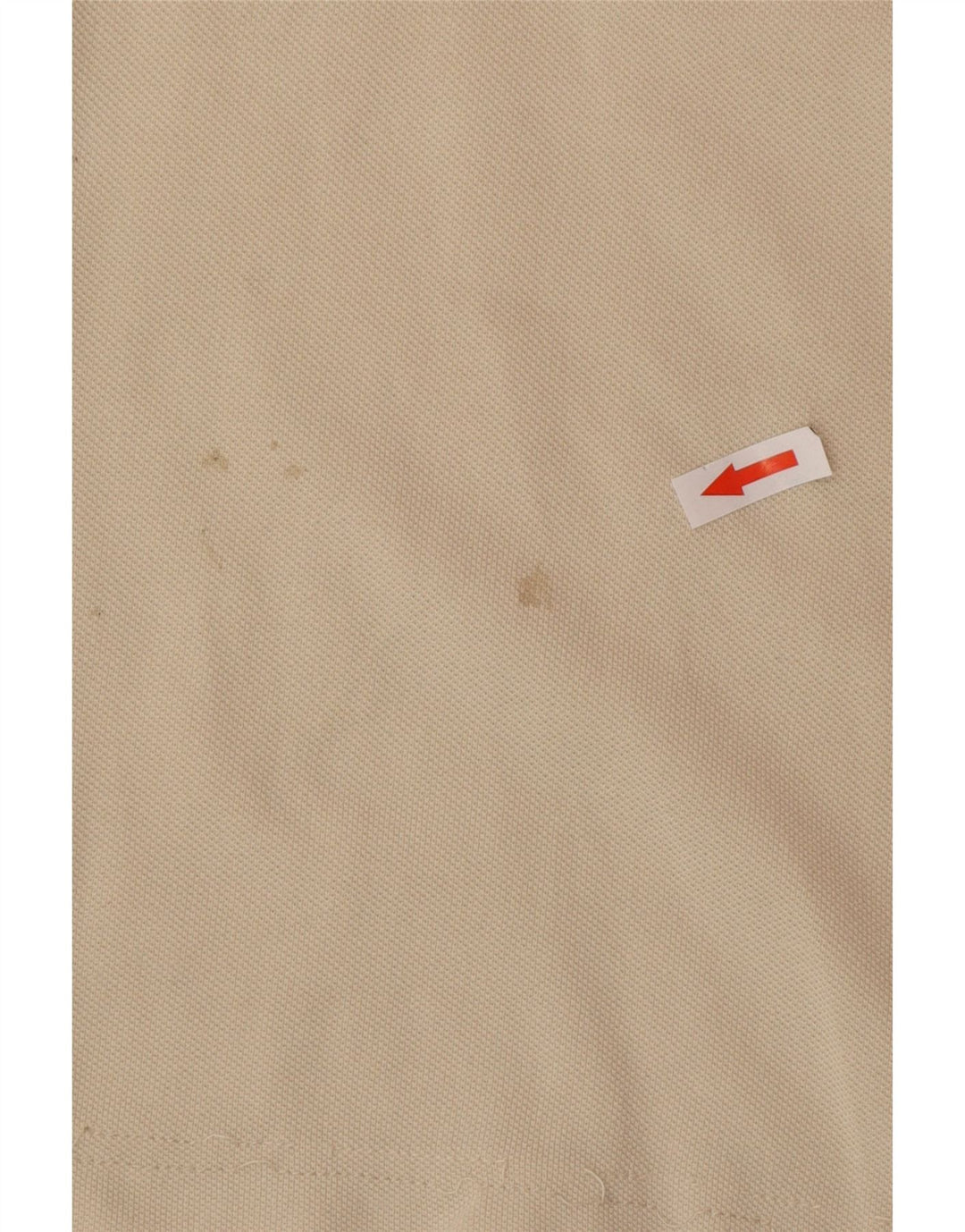 Armani Jeans Polo Hombre Mediano Blanco Roto