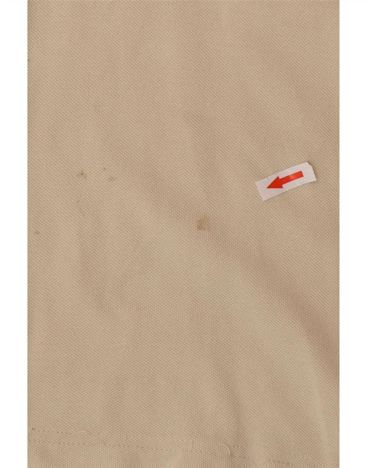 Armani Jeans Polo Hombre Mediano Blanco Roto