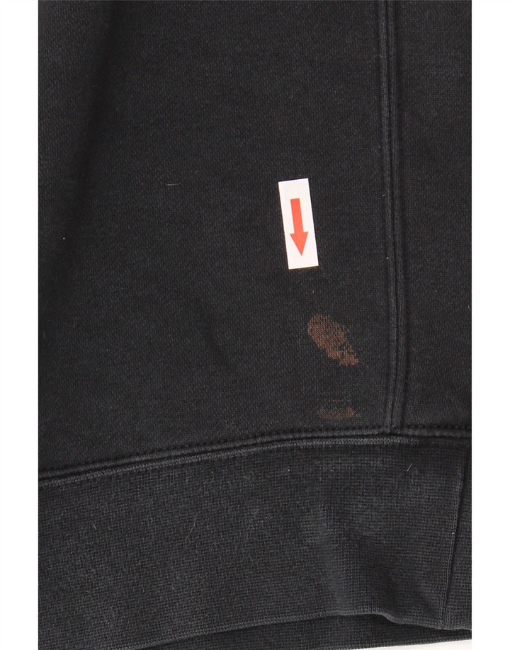 NIKE Sudadera Jumper Medium Negro Algodón Hombre