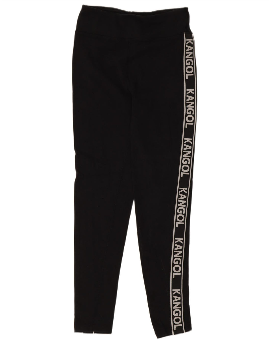 Kangol Leggings gráficos para mujer UK 42 Mediano Algodón negro