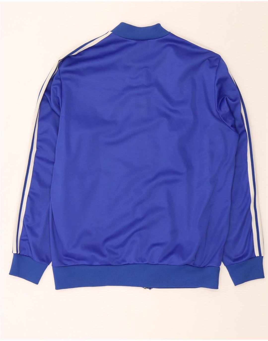 Adidas Hombre Chándal Top Chaqueta Grande Azul Poliéster
