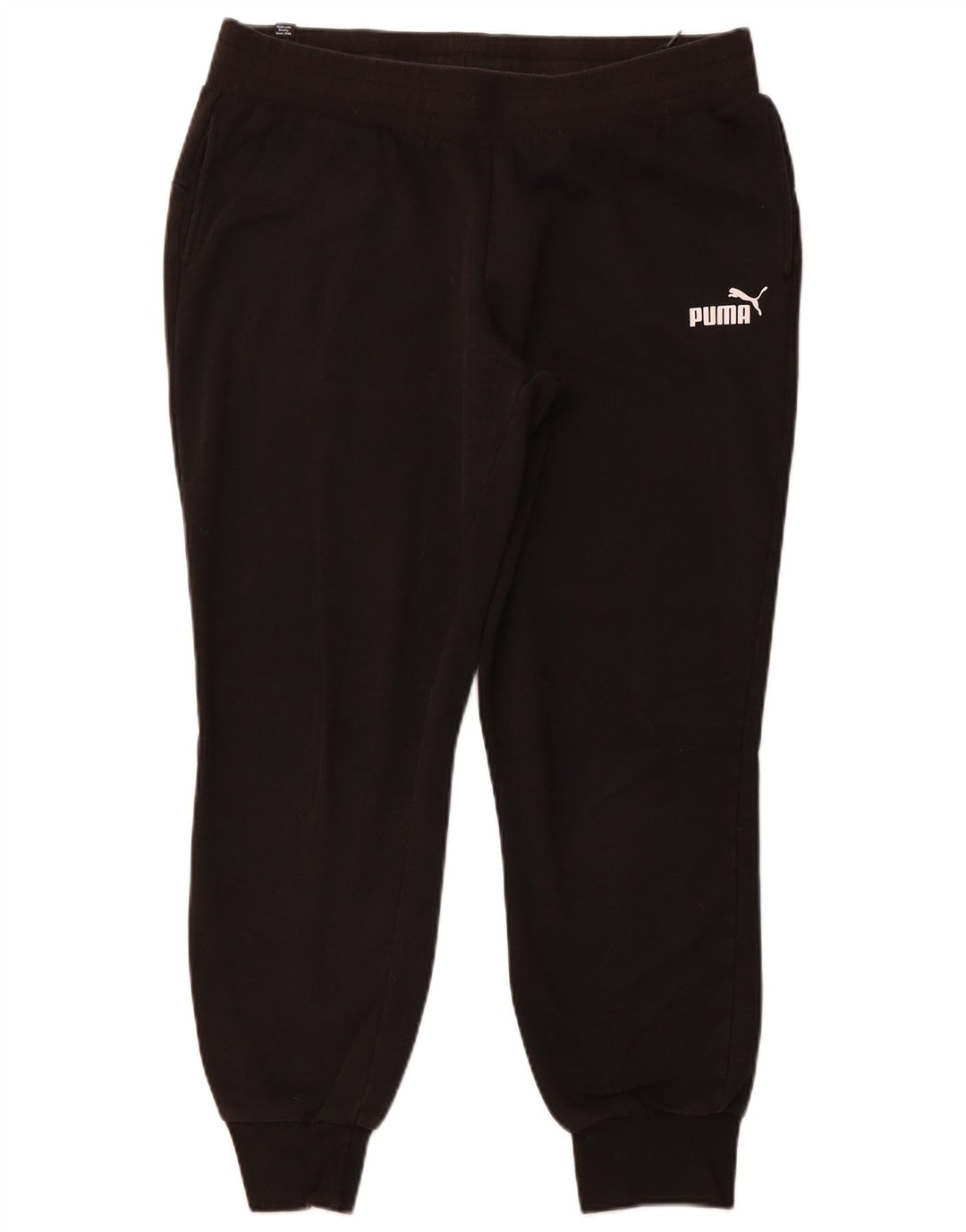 PUMA Pantalones de chándal para mujer Joggers UK 46 Large Black