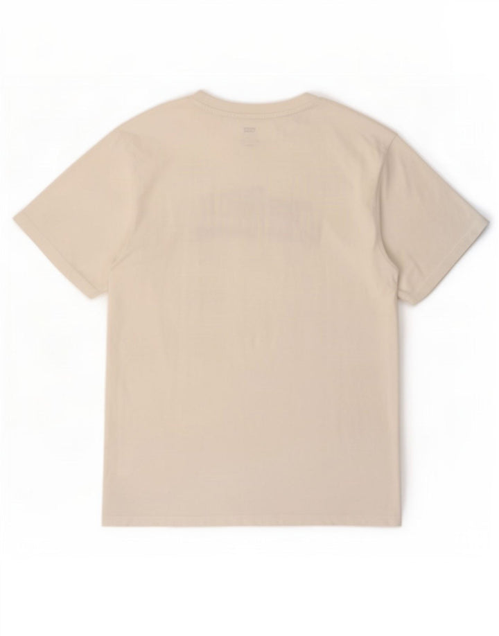 Levi's Camiseta gráfica para hombre Top Small White Cotton
