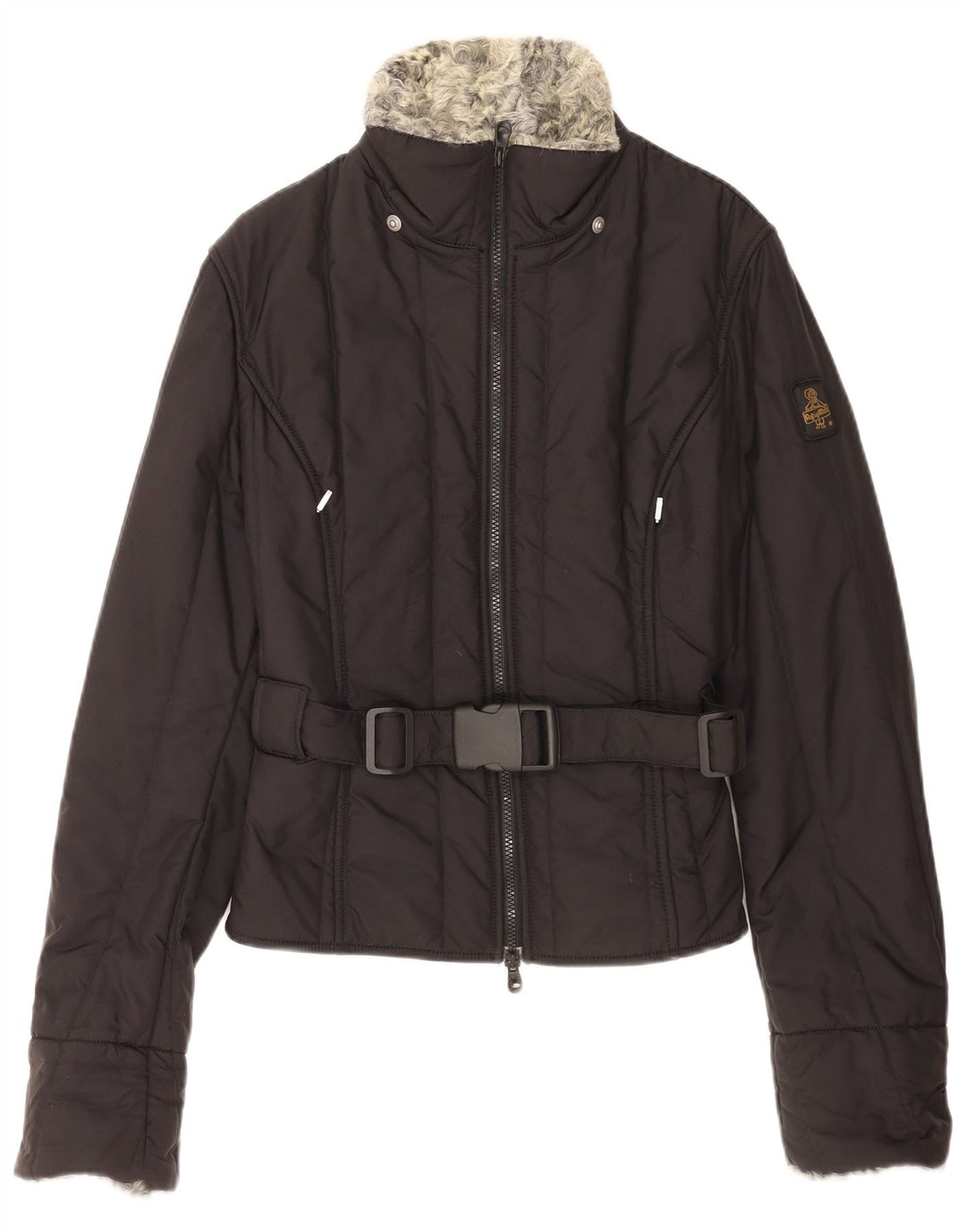 Refrigiwear Chaqueta cortavientos para mujer UK 40 Grande Poliamida negra