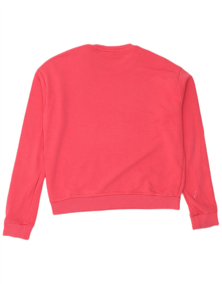 Fila Sudadera gráfica para mujer Jumper UK 44 Medium Pink Colourblock
