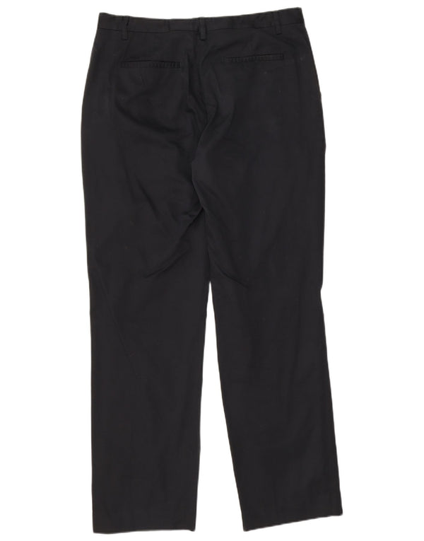 Pantalones de traje rectos para hombre de Ted Baker W34 L30 Algodón negro
