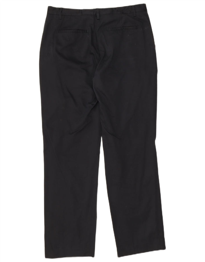 Pantalones de traje rectos para hombre de Ted Baker W34 L30 Algodón negro
