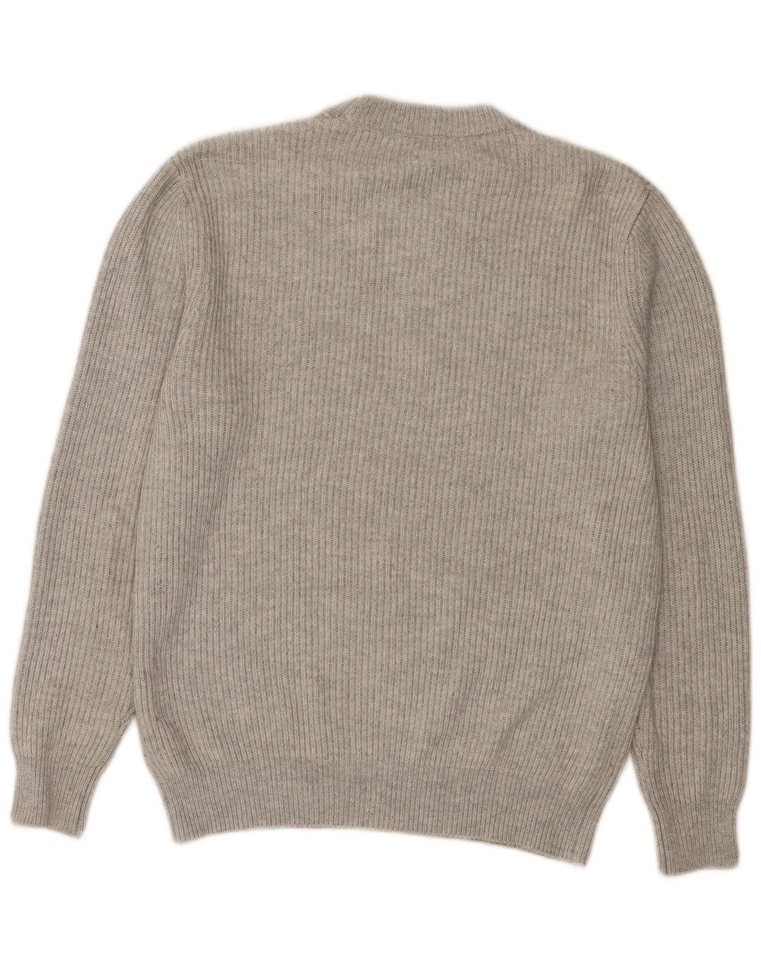 Zara Hombre Jersey Cuello Redondo Jersey Poliéster Gris Medio