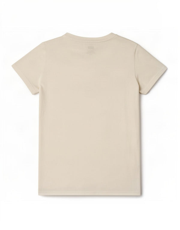Levi's Camiseta gráfica para mujer Top UK 10 Small White