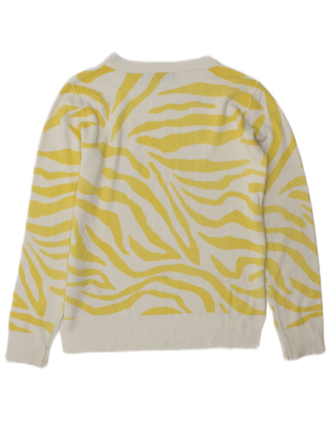 Marks & Spencer Suéter con Cuello Barco para Mujer UK 8 Small Amarillo