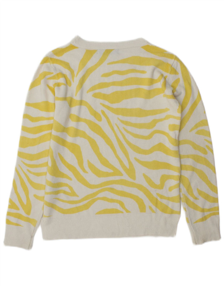 Marks & Spencer Suéter con Cuello Barco para Mujer UK 8 Small Amarillo