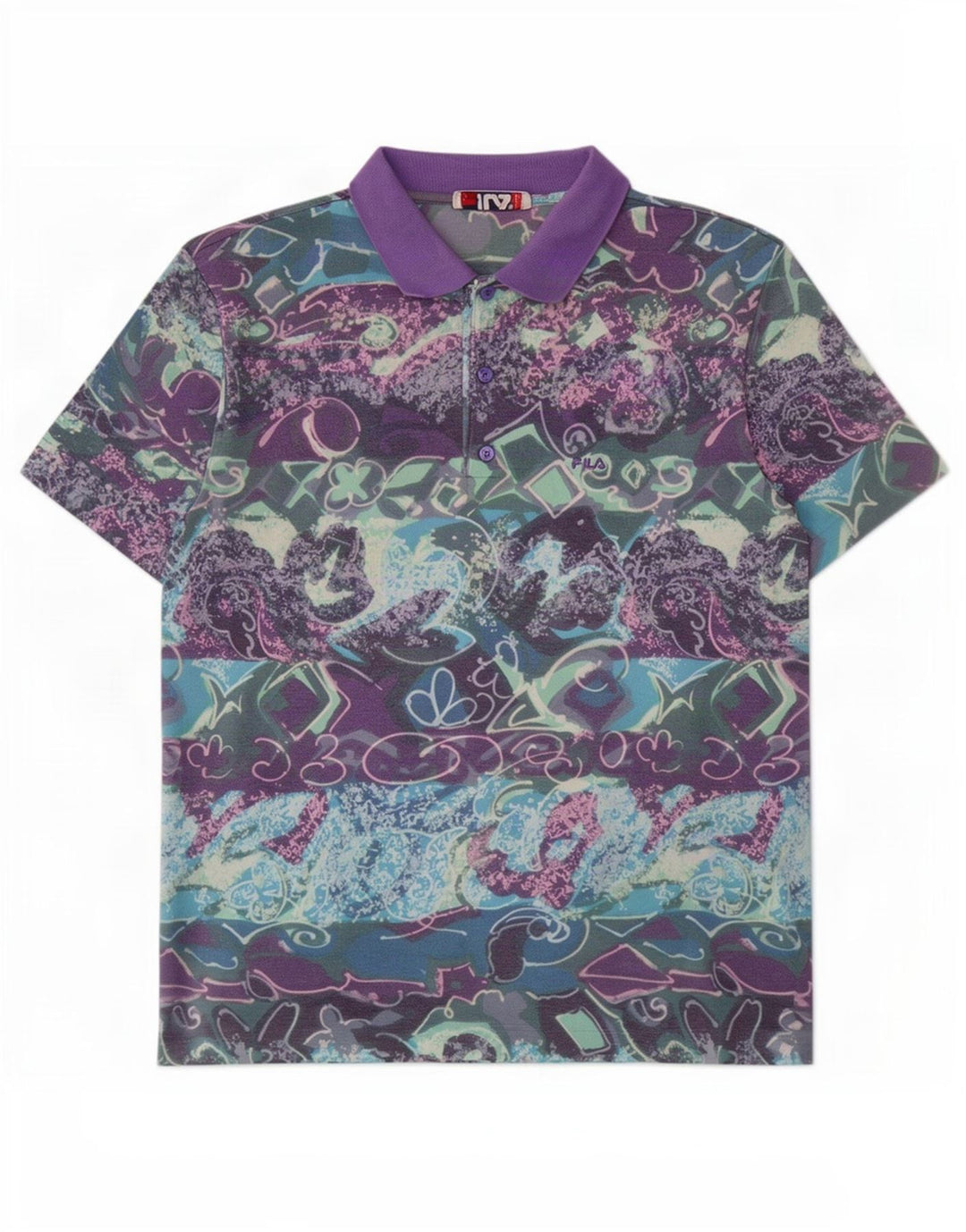 Fila Polo Hombre IT 52 Grande Multicolor Geométrico