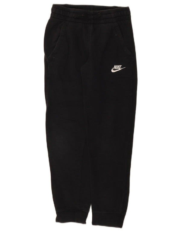 Nike - Pantalón de chándal para niño, 8-9 años, pequeño, negro, algodón