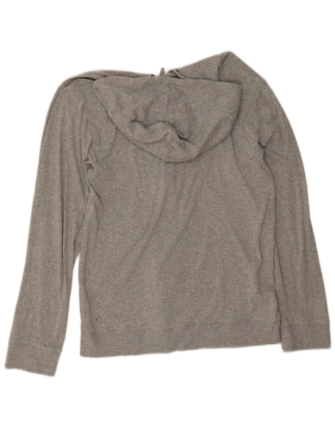 Calvin Klein Suéter con capucha y cremallera para hombre Algodón gris medio