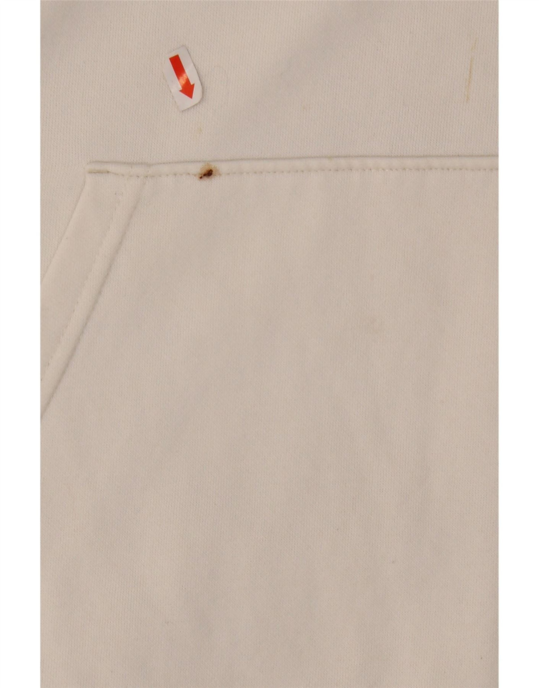 VANS Sudadera con capucha gráfica para mujer UK 18 XL Algodón blanco