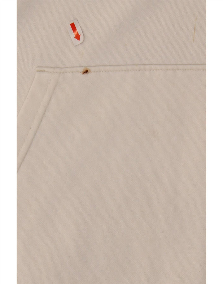 VANS Sudadera con capucha gráfica para mujer UK 18 XL Algodón blanco