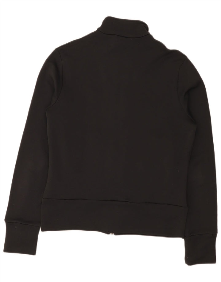 Adidas - Chaqueta de chándal para mujer, talla 40, talla mediana, poliéster negro