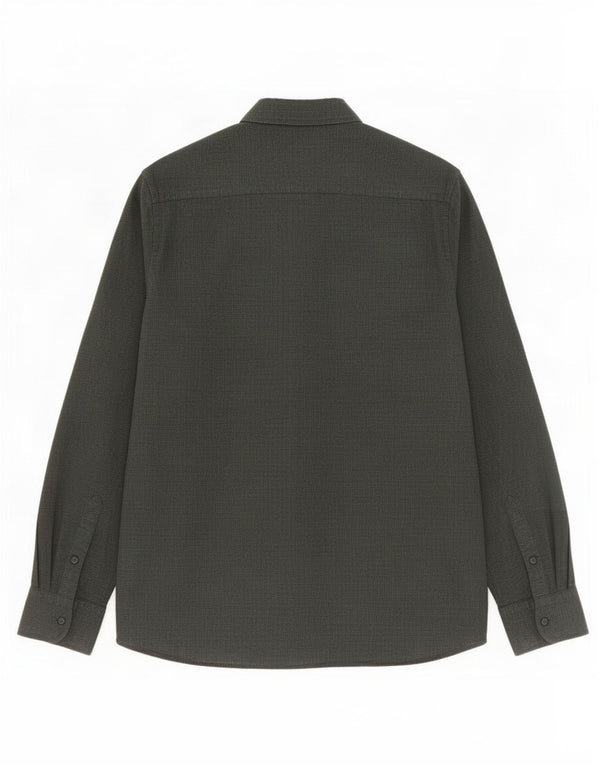 Camisa Massimo Dutti Hombre Verde Grande