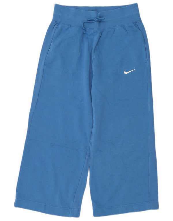 Nike Pantalones de chándal de pierna ancha para mujer UK 44 Azul medio