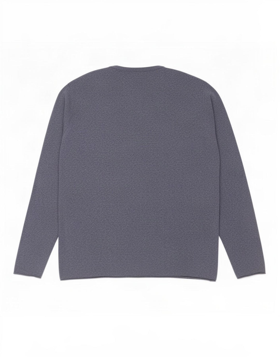 Zara Hombre Jersey De Cuello Redondo Jersey Grande Azul