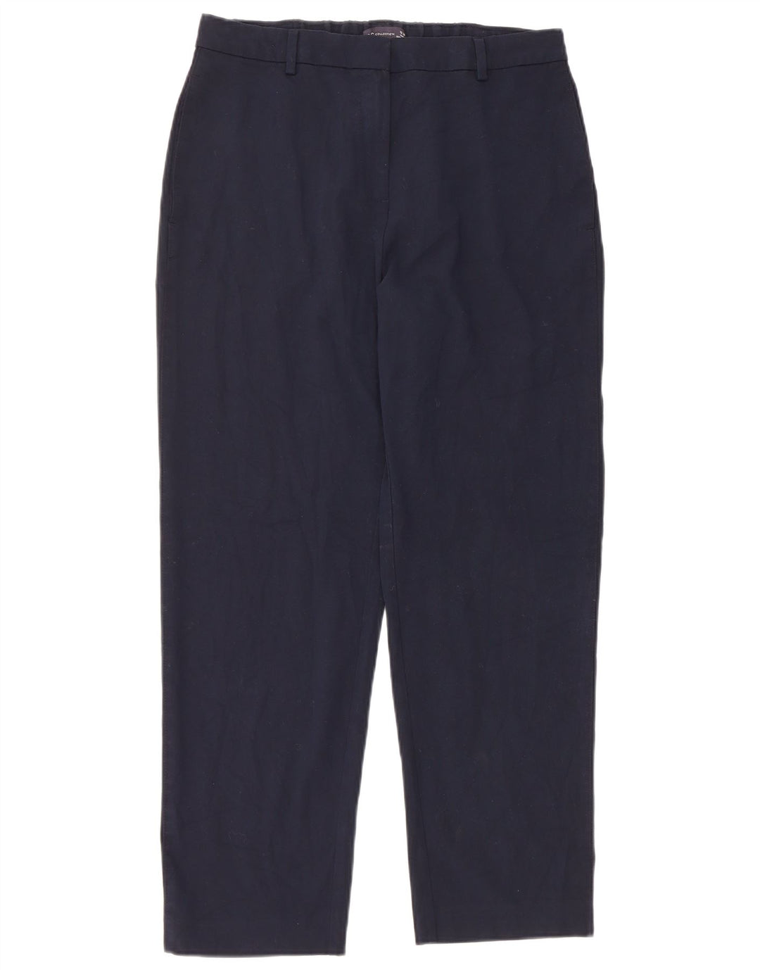 Marks & Spencer Pantalones de traje para mujer UK 12 Medium W30 L28 Azul marino