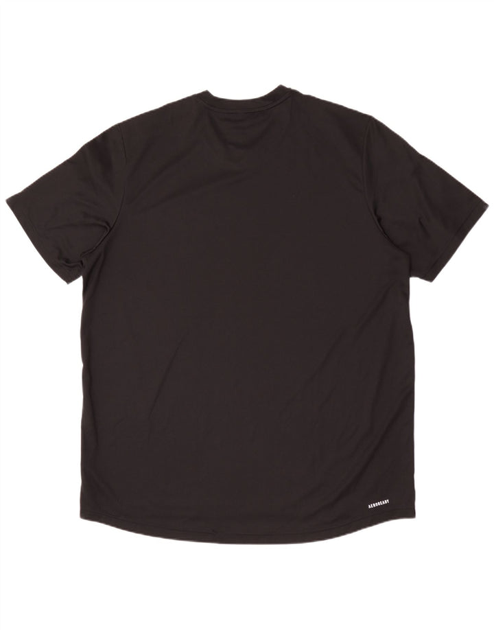 Adidas Hombre Aeroready Camiseta Top XL Negro Poliéster