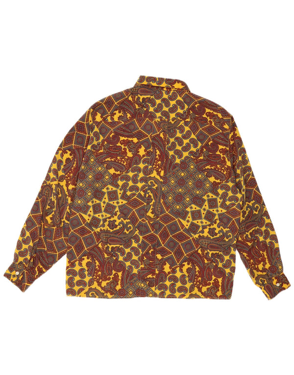 Blusa camisera para mujer de Diana Bentall IT 48 XL Paisley multicolor