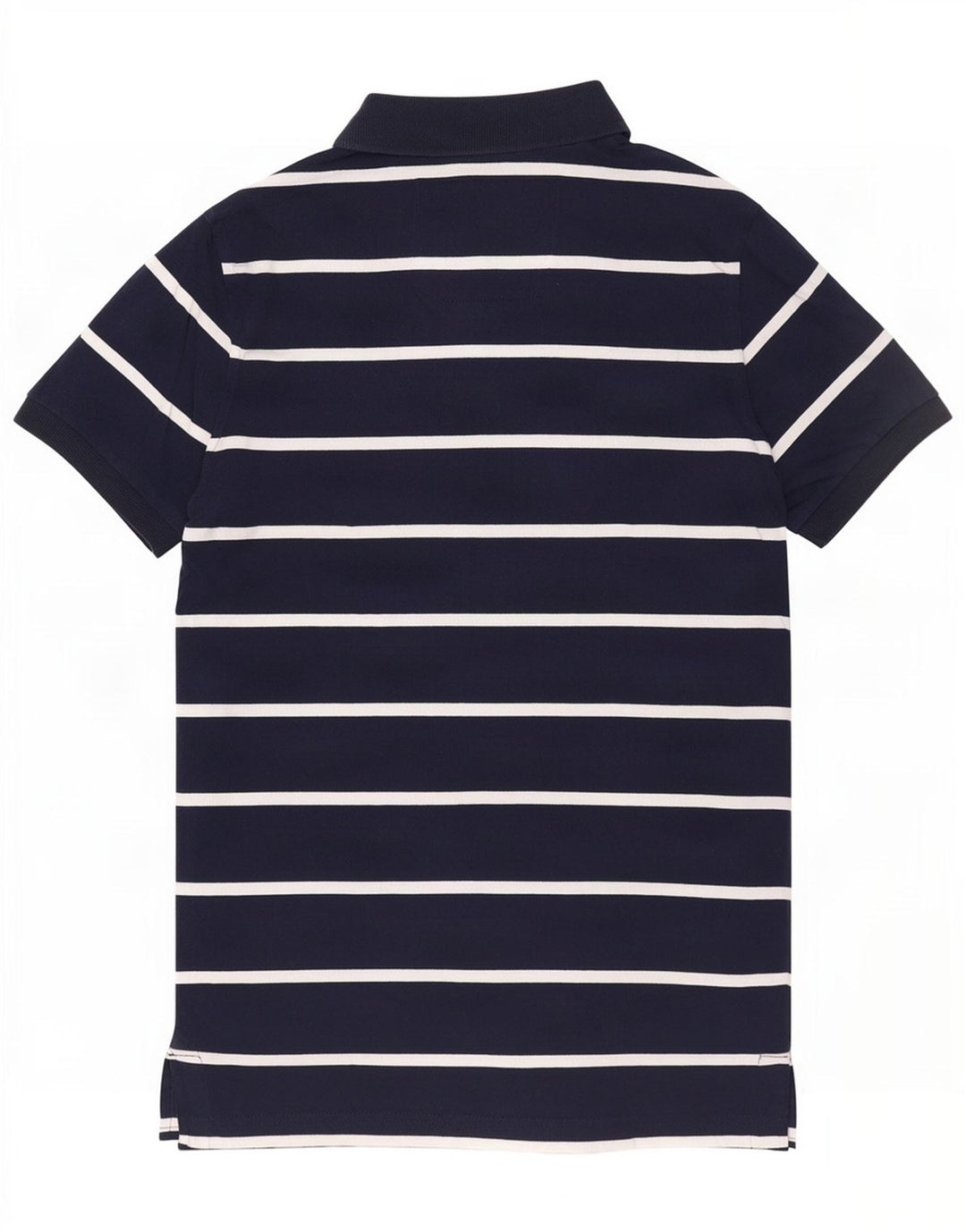 Polo Superdry para hombre de algodón a rayas en azul marino medio