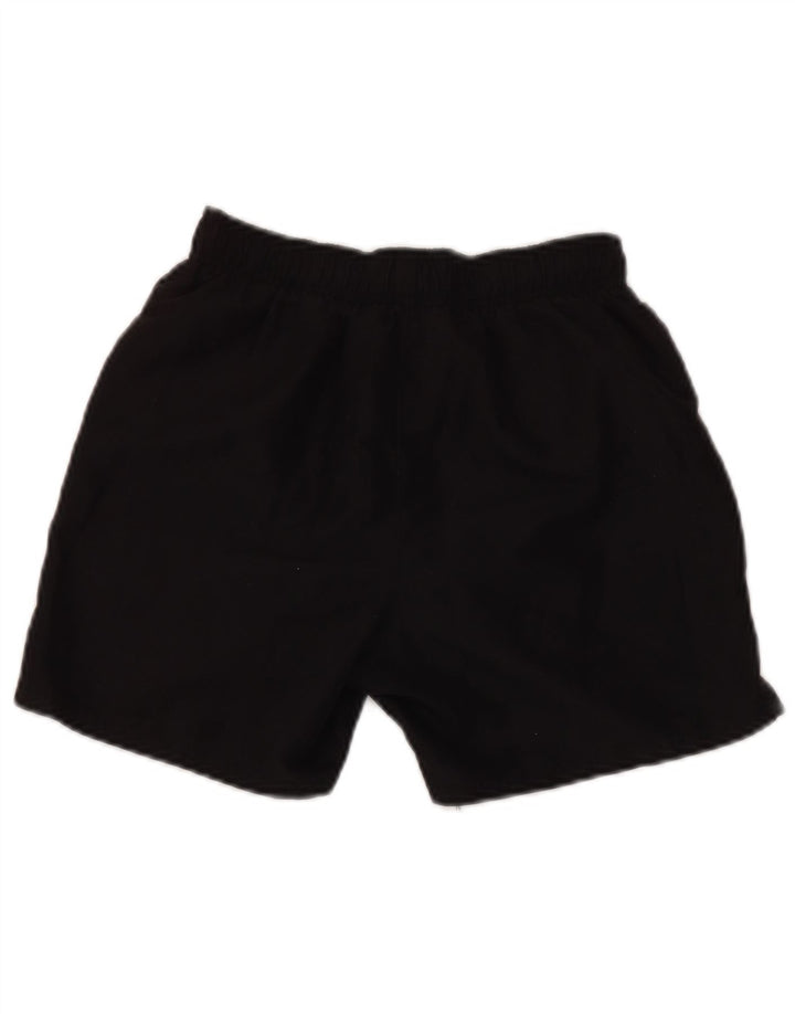 Pantalones cortos deportivos NIKE para mujer UK 4 XS Negro Poliéster