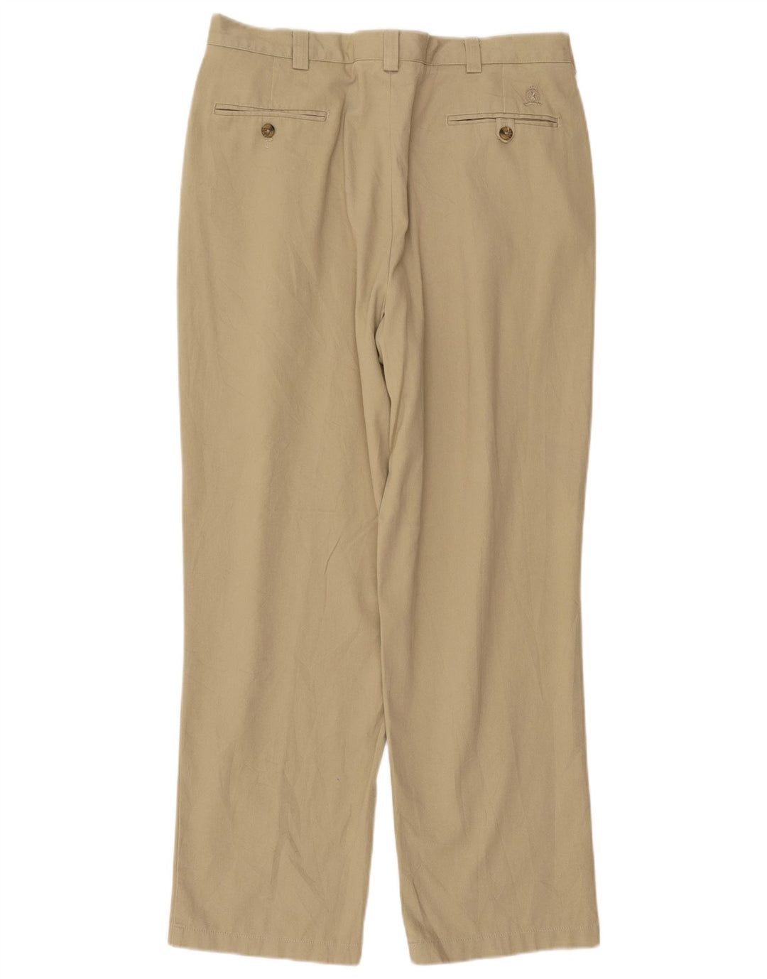 Tommy Hilfiger Pantalones Chinos Pegged para Hombre W36 L30 Caqui
