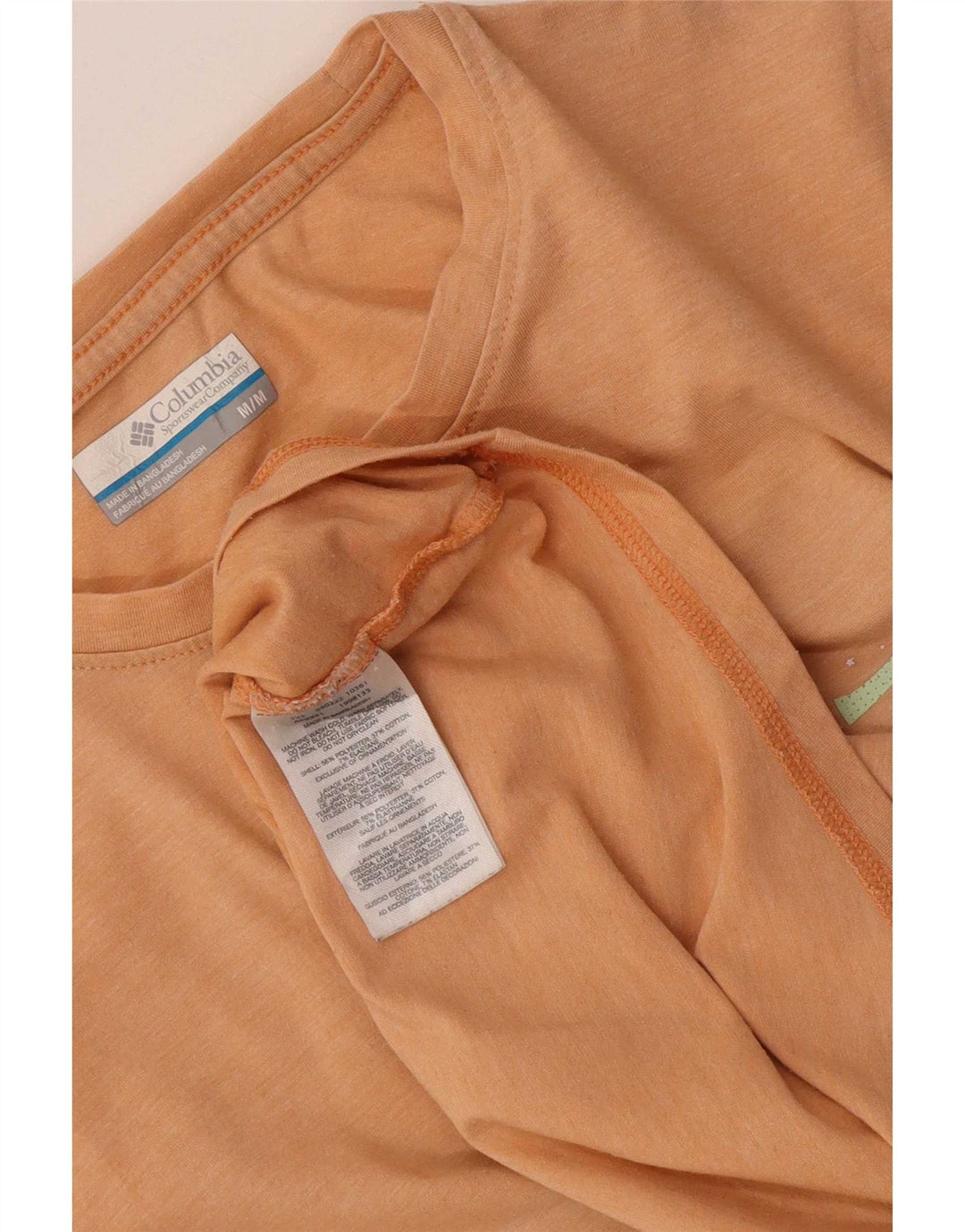 Columbia Camiseta gráfica para mujer Top UK 44 Poliéster naranja medio
