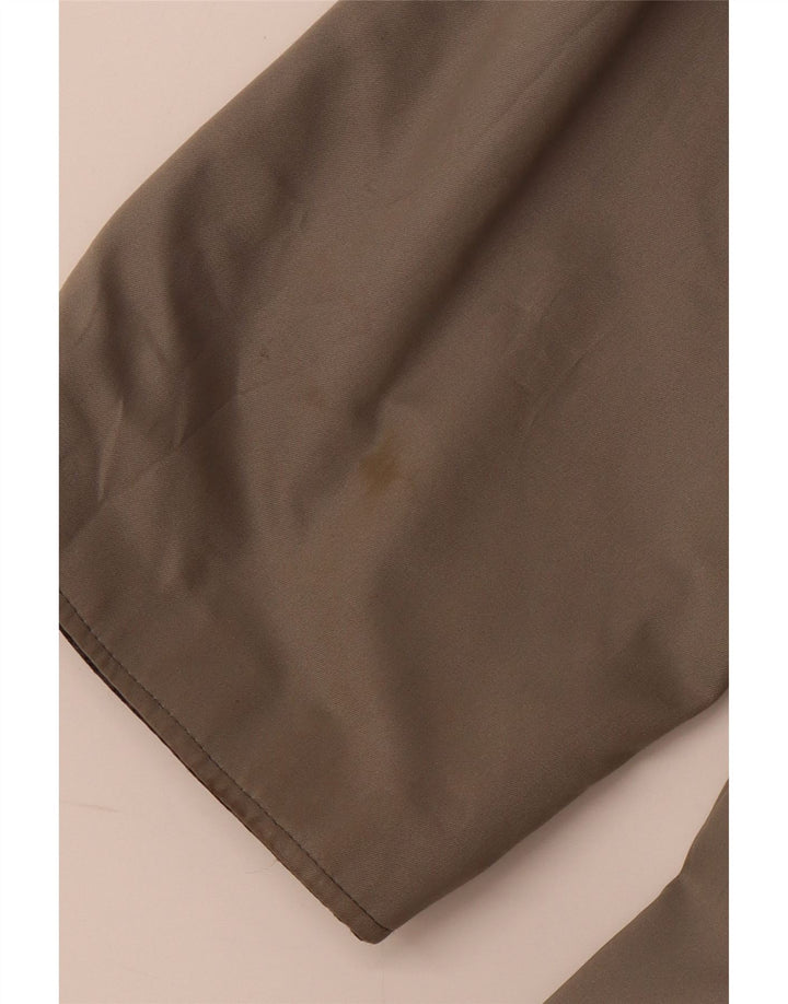 DIOLEN Gabardina reversible para hombre UK 40 Poliéster a cuadros gris grande