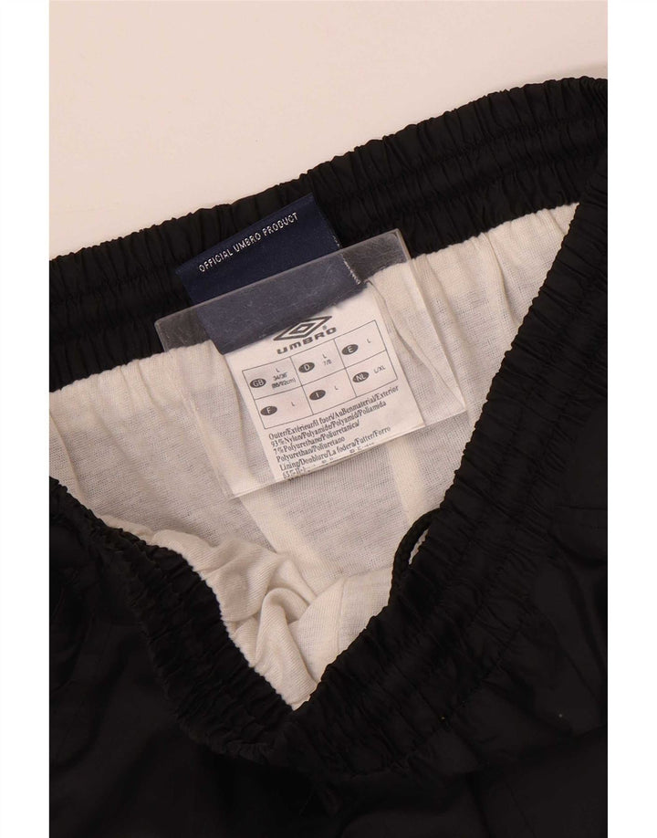 Umbro Pantalón Impermeable Hombre Grande Nylon Negro