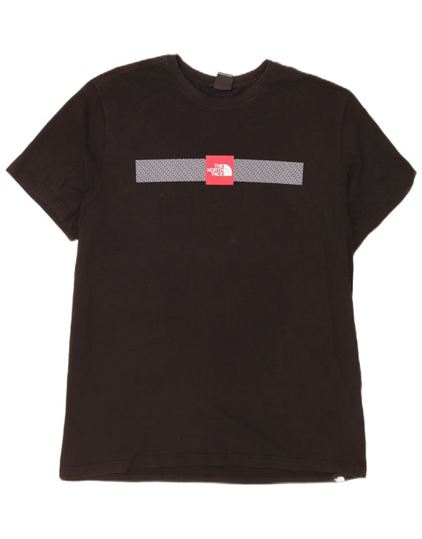 The North Face Camiseta gráfica para hombre Top 2XL Algodón negro