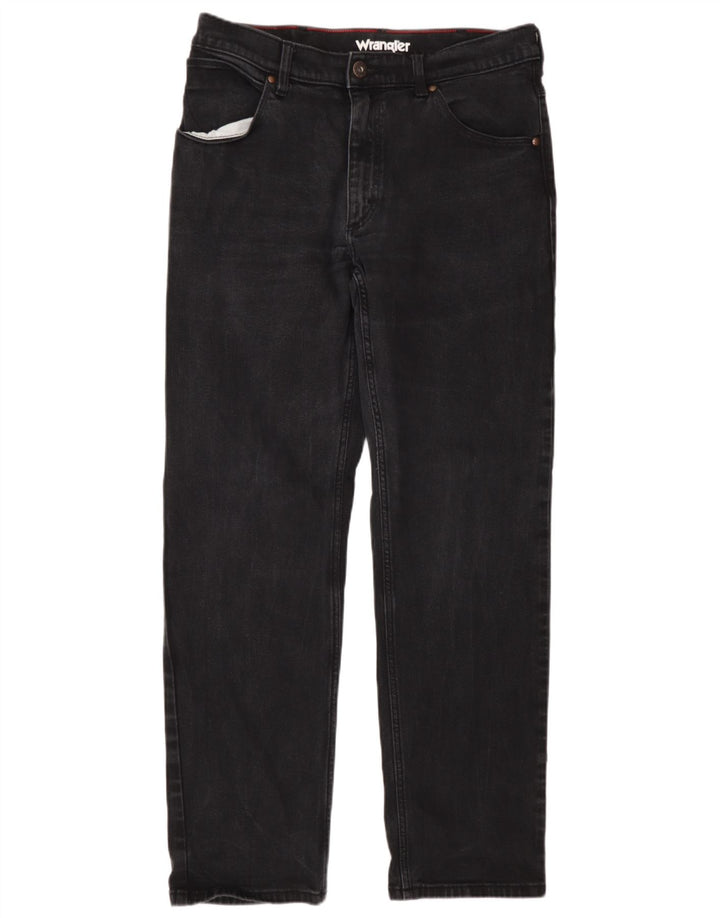 Wrangler Vaqueros rectos para hombre W34 L32 Algodón gris