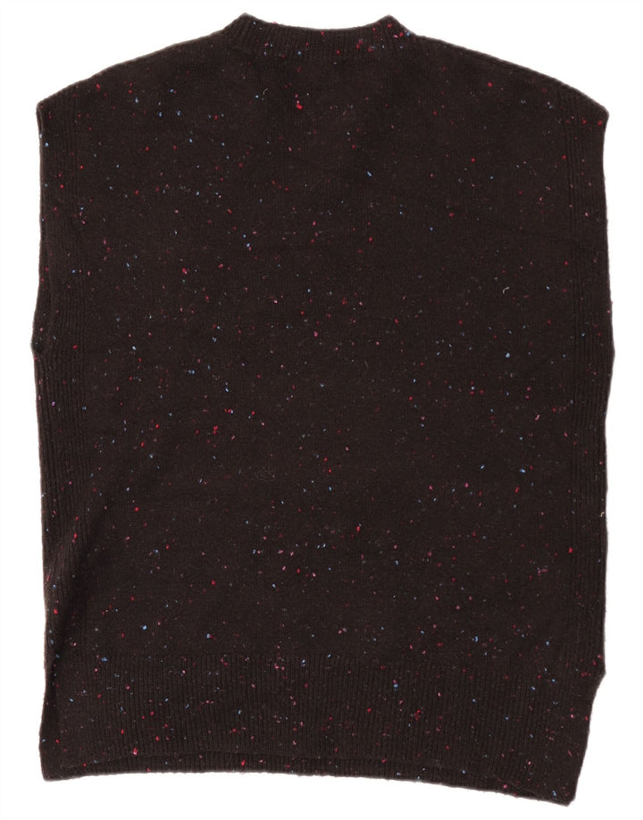 Marks & Spencer - Camiseta sin mangas para hombre, talla mediana, acrílico moteado en negro