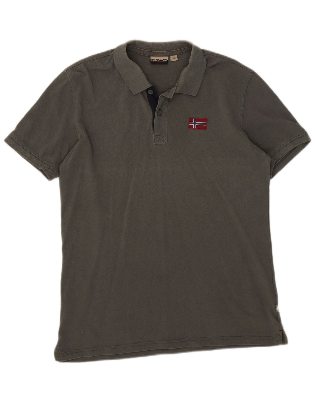 Napapijri Polo Hombre Caqui Medio