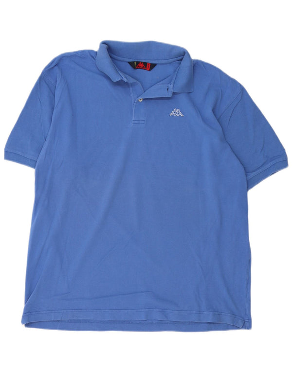 Kappa Polo Hombre XL Algodón Azul