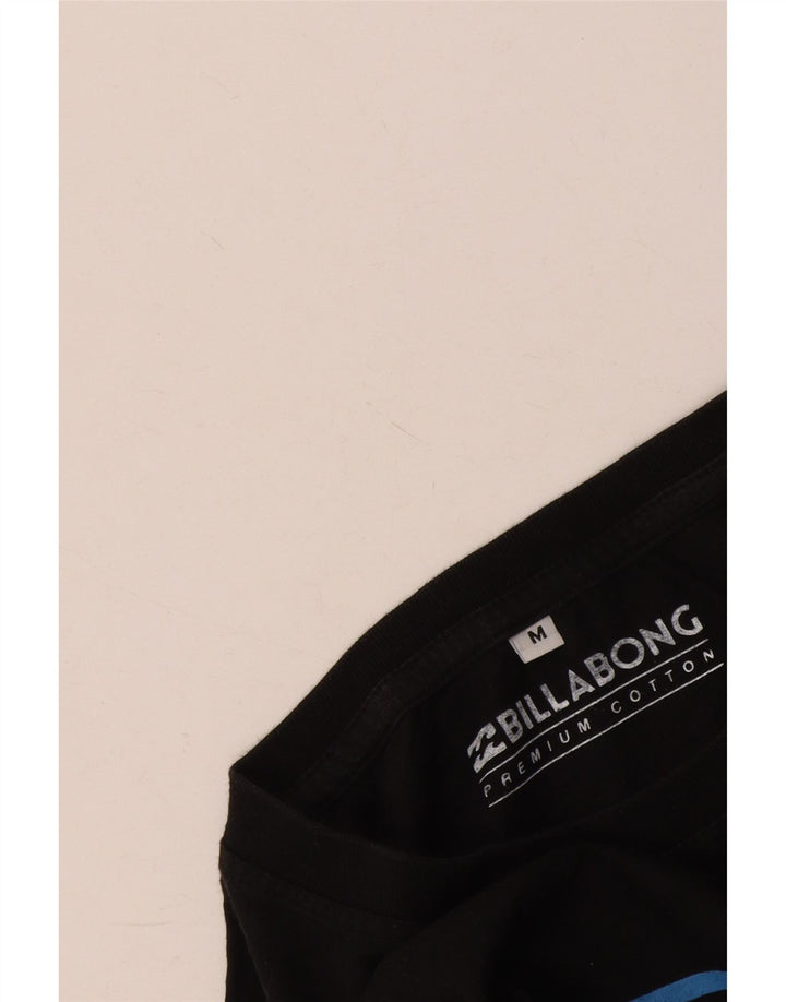 Billabong Hombre Camiseta Gráfica Top Medium Negro