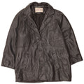 Mary Anne Chaqueta de cuero para mujer UK 40 XL Negro