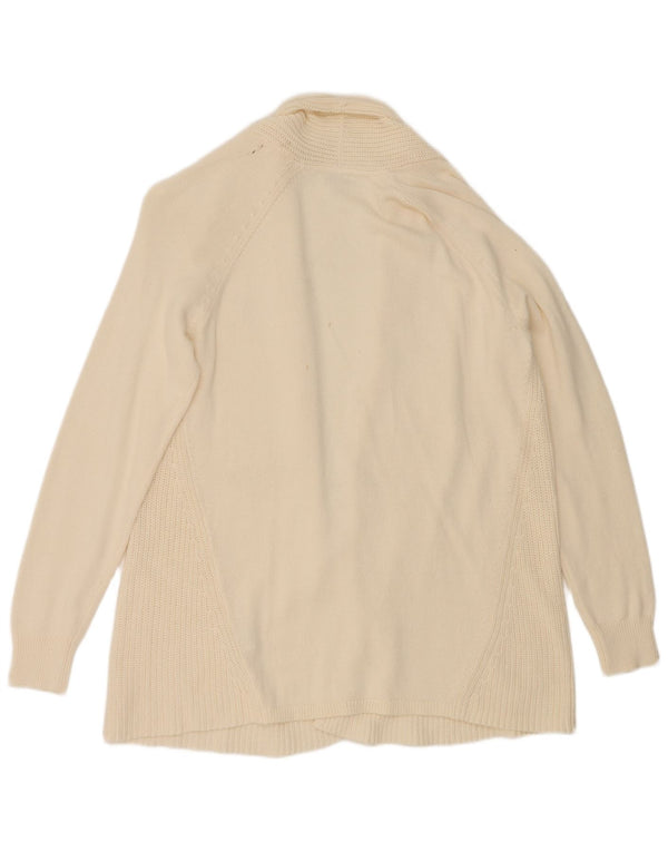 L.L.Bean Suéter tipo cárdigan abierto para mujer UK 18 XL Algodón blanco roto