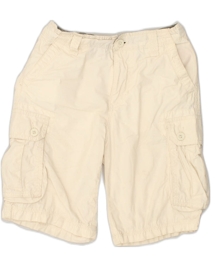 LEVI'S Girls Cargo Shorts 9-10 Years W26  Beige Cotton | Vintage Levi's | Thrift | Second-Hand Levi's | Used Clothing | Messina Hembry 