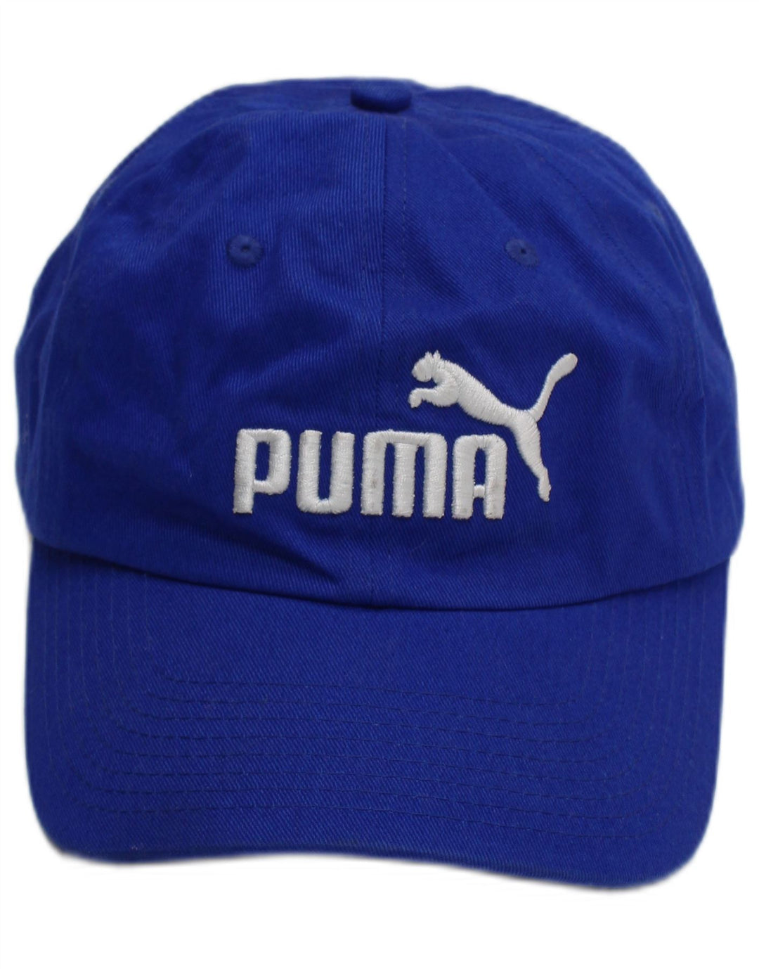 Gorra de béisbol Puma para niño, talla única, algodón azul