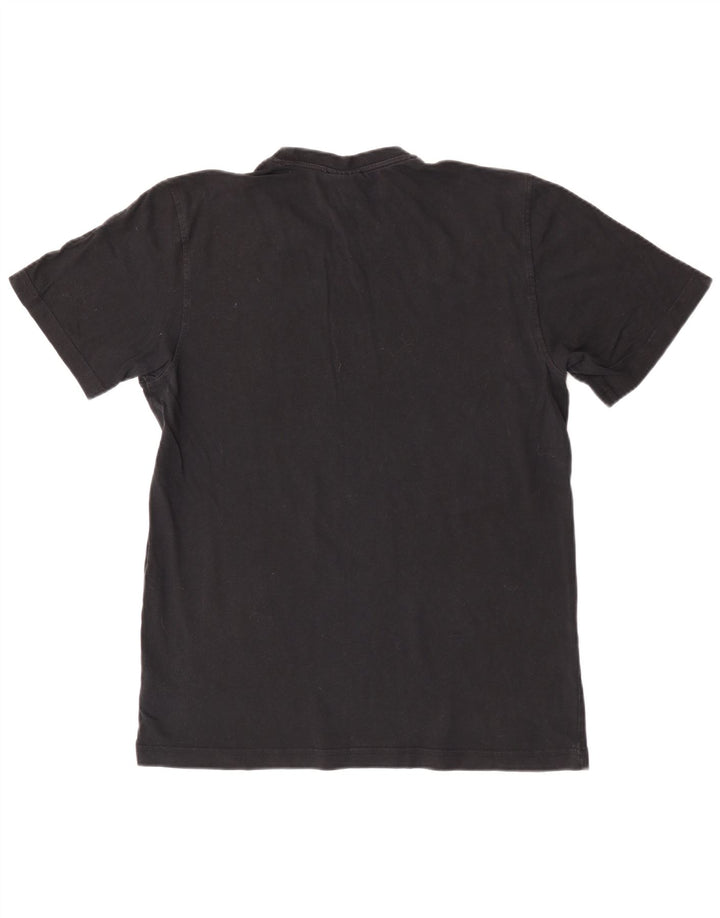 Adidas - Camiseta gráfica para hombre, talla mediana, algodón negro