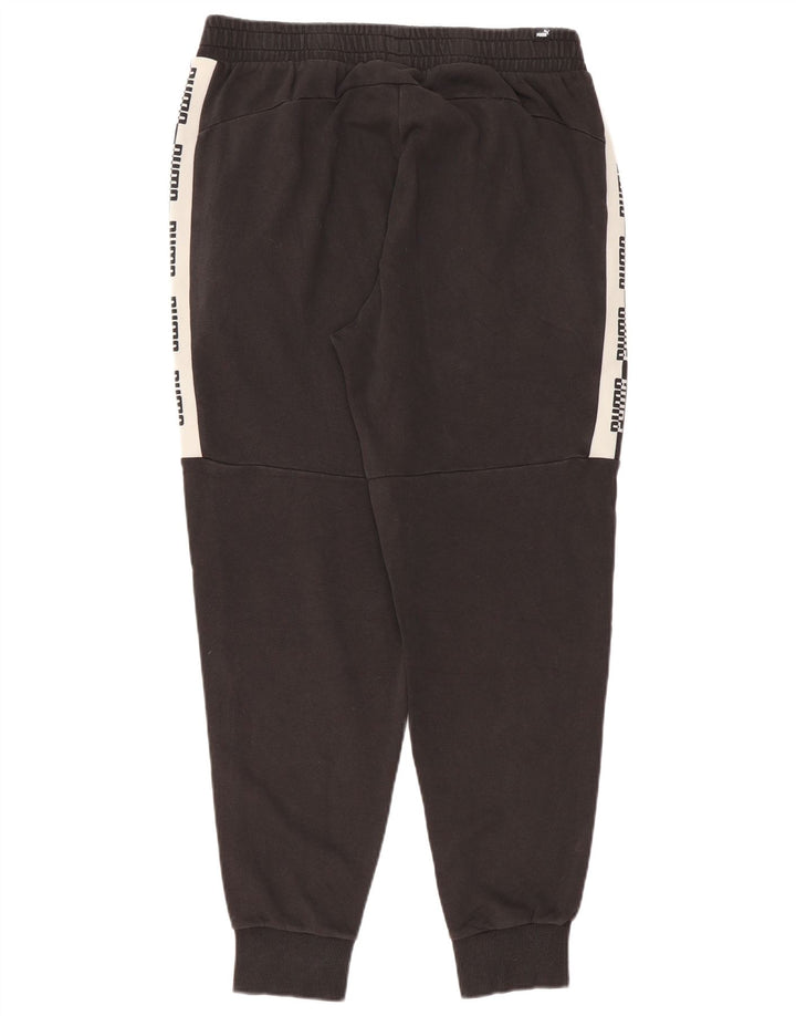 Puma Mujer Pantalones De Chándal Joggers XL Negro