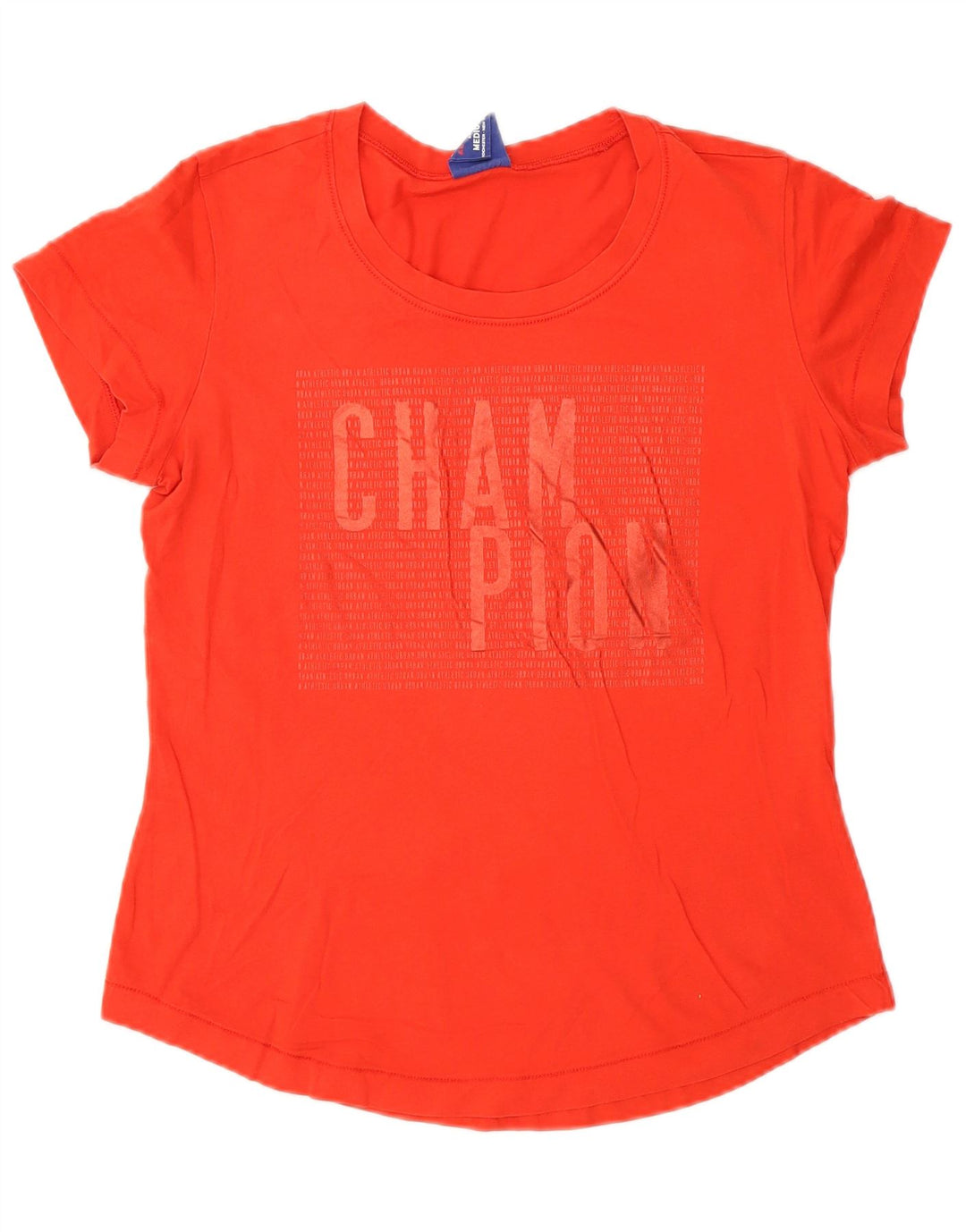 Champion Camiseta Gráfica para Mujer Top UK 44 Medium Rojo