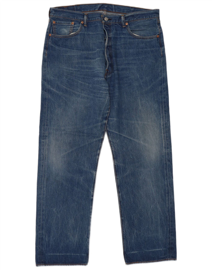 Vaqueros rectos Levi's para hombre W40 L34 Algodón azul